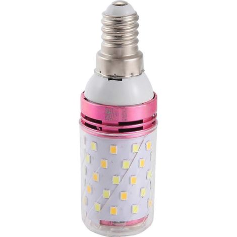 Ampoule LED SMD E14 AC85V-265V à trois températures de couleur, lumière blanc chaud, haute luminosité, petite ampoule LED à économie d'énergie 12W fdq (1/5)