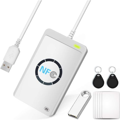 Lecteur de Cartes à Puce Lecteur/Graveur Contactless Reader Writer Tags (1/5)