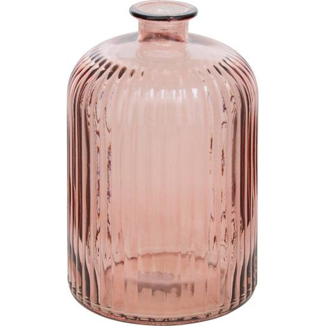Vaso luz rosa h23cm - Atmosphera créateur d'intérieur