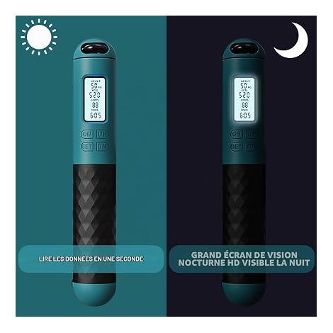 skipping rope adjustable skipping rope wooden handle cotton skipping rope (1/4)