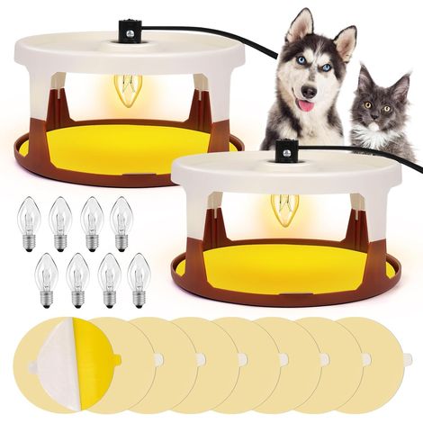 seguro para niños y mascotas., Juego de 2 trampas para pulgas de interior, matapulgas de interior con 6 almohadillas adhesivas y 6 luces, matapulgas inodoro para el (1/5)