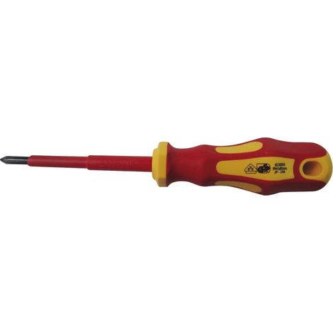 Tournevis VDE forgées cruciformes PH 1/80, 1 pièce, 1595930010