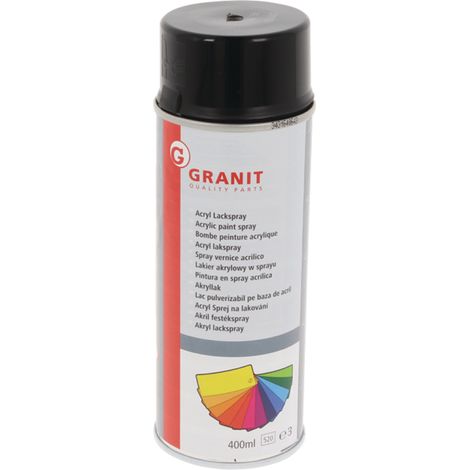 Vernice nera grafite RAL 9011 WILKENS NOPOLUX GRANIT 400 ml spray