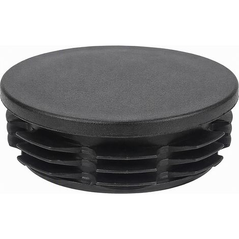Bouchon de tube rond 80 mm, forme ronde pleine en acier inoxydable et tube galvanisé, embout de protection pour pied de meuble et pied de chaise (1/5)