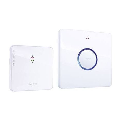 m-e modern-electronics 41094 Campanello senza fili Kit completo attivo (1/2)