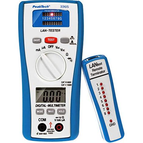 Multimetro digitale Peaktech 4250569400872 600 volt 200 milliampere (1/4)
