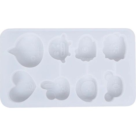 Moule Animal Bougie Silicone Aromathérapie Cire Maison Décoration (1/5)