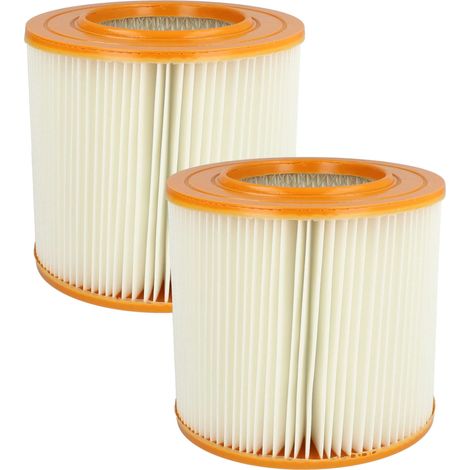 vhbw 2x filtro a pieghe piatte sostituisce Allaway 210813, 2577 per aspirapolvere - Cartuccia filtrante, poliestere