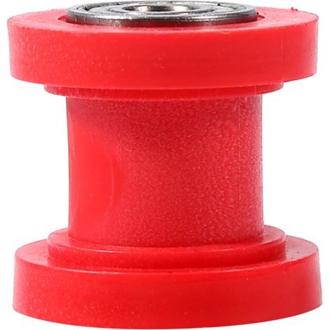 Rodillo tensor de cadena de 8 mm de diámetro interior para motocicletas todoterreno chinas (pit bikes), rojo (1/5)