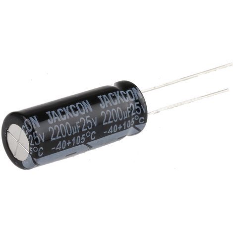 Condensateur RS PRO 2200µF, 25V c.c.
