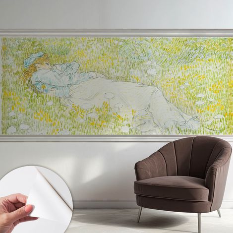 Papier peint autocollant adhésif avec imprimé motifs uniques apparence moderne Détente printanière 250x104 cm (1/5)