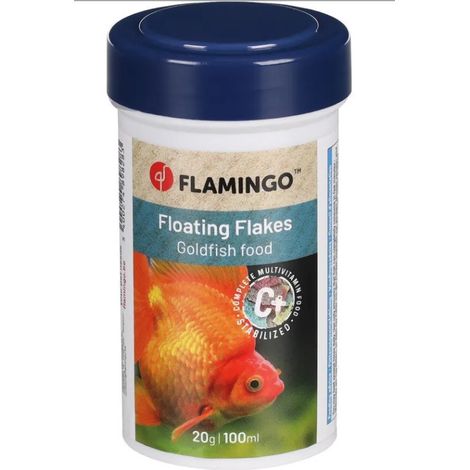 Aliment poisson rouge et carassins 20 g , 100 ml - Flamingo (1/3)