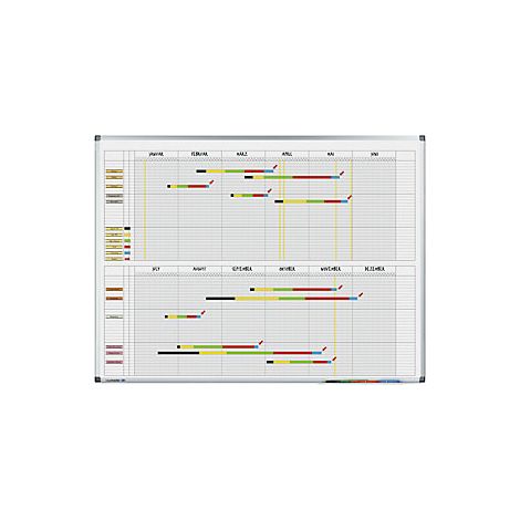 Legamaster  Lavagna per planning annuale Premium  lavagna per