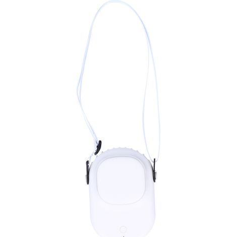 Ventilateur de cou mini, petit, portable et silencieux, blanc