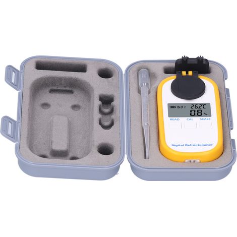 Rifrattometro digitale portatile TOPINCN Brix/TDS, strumento di misurazione, accessorio per apicoltura. (1/5)