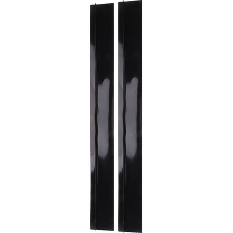 Lot de 2 bandes de remplissage pour joints de plaque de cuisson, en silicone noir, en forme de T, 53,3 cm / 21 pouces. (1/5)