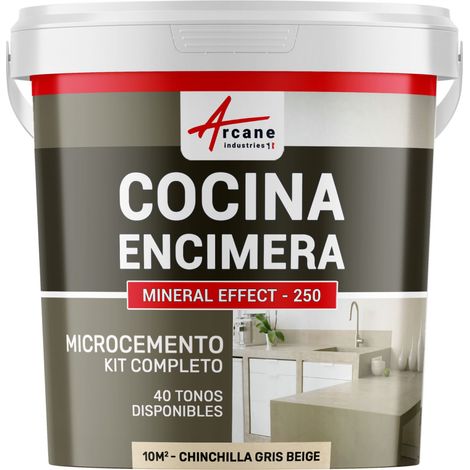 Microcemento cocina: para encimera y suelo de la cocina