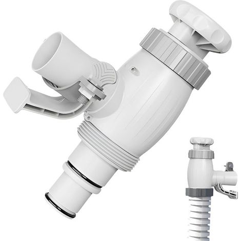 Vanne À Piston - Pour Piscine Hors Sol - Compatible Pompe Filtre 1500 à 4000 GPH - PP - 1 Pièce (1/5)