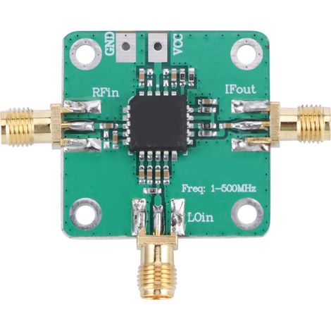 Module mélangeur RF AD831, convertisseur haute fréquence, carte d'amplification, onduleur 1-500 MHz (1/5)