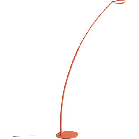 Lampada da terra GPIA30 Arancio Bruciato 25W LED 1442lm 3000K Dimmerabile Push Gealuce (1/3)