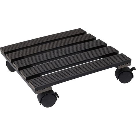 Sottovaso con ruote per spostamento vasi 29 x 29 cm (1/2)