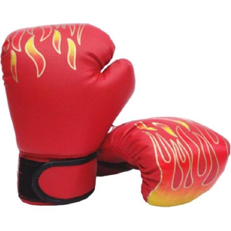 Gants De Boxe - Rembourrage En Gel Intégré - Aération Des Paumes - Pour Sac De Frappe Et Arts Martiaux - Par Paire (1/5)