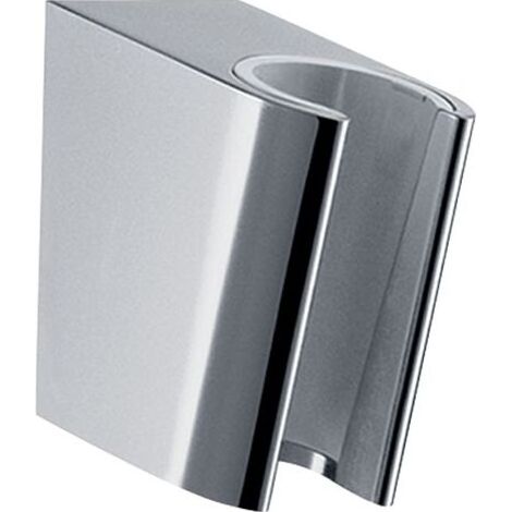 Hansgrohe – Support de douche chromé 28331000 – Dimensions 37x50x61mm – Inclinaison 16° – Compatible avec flexibles à embout conique (1/5)