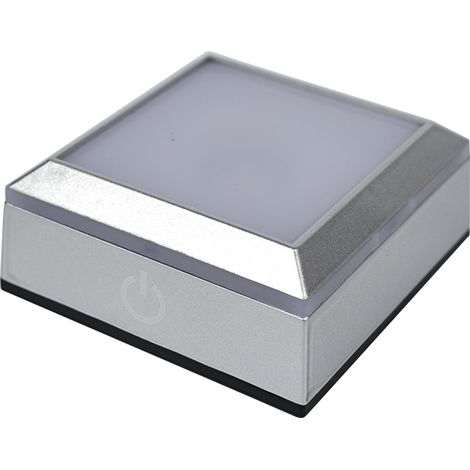 CREA – support d'exposition à Base de lumière Led, plaque d'affichage avec interrupteur tactile sensible pour Laser 3d, verre de cristal, Art (1/4)