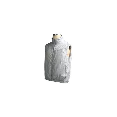 Vêtements de climatisation avec ventilateurs, gilet rafraîchissant d'été à capuche pour le travail en extérieur et la pêche, taille L (1/5)
