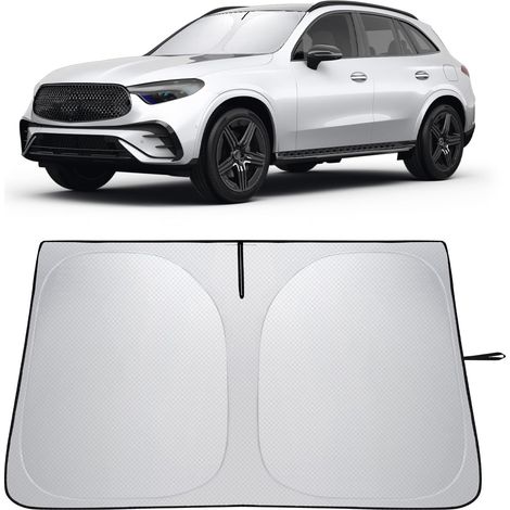 Sun Visor for GLC X253 X254 SUV 2016-2022 Foldable Sun Visor Protection with Storage Pouch UV Sun Umbrella (1/5)