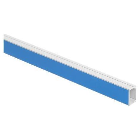 Triton Barra de instalación eléctrica blanca 2 metros pack 10