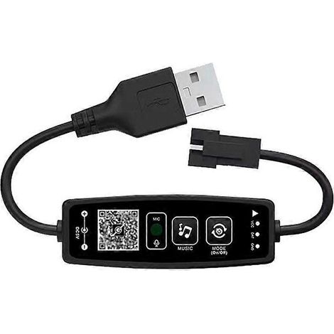 WS2811 WS2812B LED Controller Bluetooth Music 28Keys Remote Control for Individual Addressable RGB S