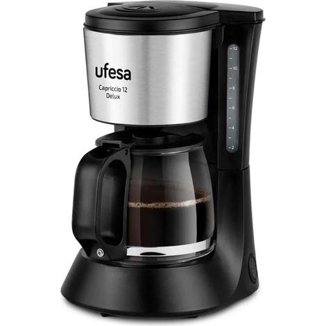 Ufesa Capriccio 6 Delux cafetière inox 6 tasses