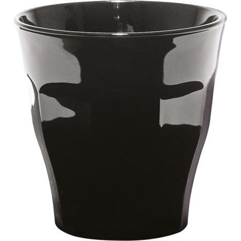 Lot de 6 verres Duralex Picardie Noir Brillant en verre trempé 25 cl (1/5)