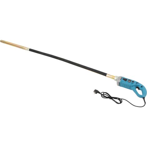 Vibrateur à béton électrique de 1300 watts, bétonnière, malaxeur à main, vibrateur portable, compacteur à béton, outils à béton avec tuyau de 1,5 m (1/5)
