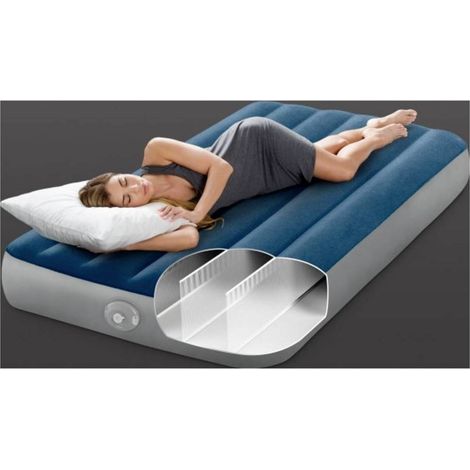 Intex 64187NP Letto ad aria (L x L x A) 191 x 99 x 25 cm Blu