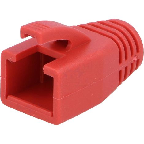 Isolation de prise RJ45 8mm Rouge