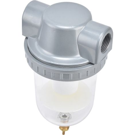 Filtre compresseur air séparateur eau huile avec réservoir transparent précision 50-70μm 0.63MPa QSL-25 G1 (1/5)