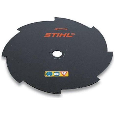 Lama decespugliatore Stihl 40017133803 8 denti 230 mm nera