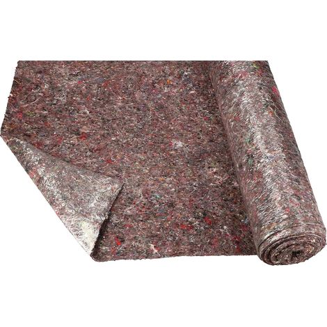 KOTARBAU Tapis de protection en feutre pour peintre - 1 m x 10 m = 10 m² - Avec film antidérapant (1/5)
