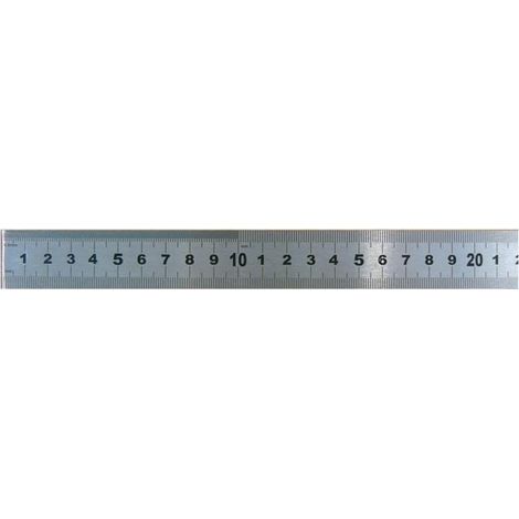 Reglet Inox 1000Mm 30X0,8Mm Wilmart
