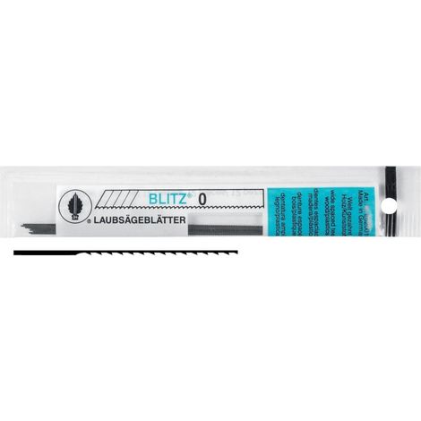 Laubsägebl.Blitz Gr. 1 weitgezahnt (1/2)