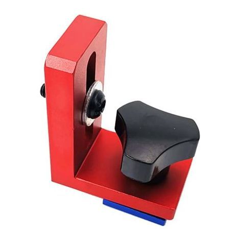 Fixation T-Slot Mitre Track Stop, 30 Type Mitre Track Stop Block, Rail de Travail du Bois Goulotte Connecteur, Locator Supports, pour le Fraisage du Bois (A) (1/5)