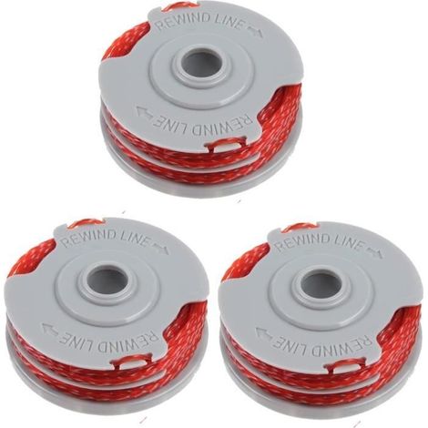 Bobina per decespugliatore Fly021, compatibile con il decespugliatore Flymo 513937190, doppia bobina automatica [u7029] (1/4)