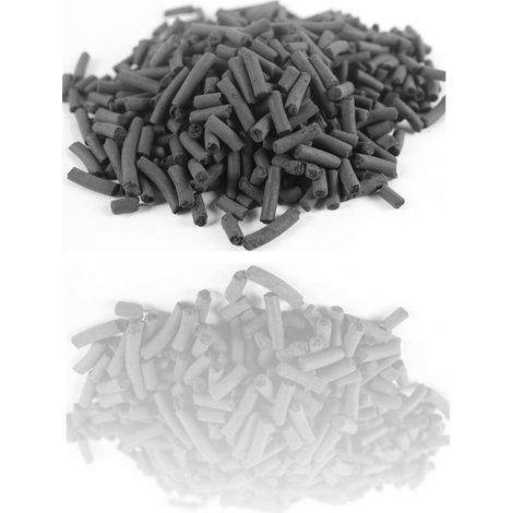 TRADE SHOP - Carbone Attivo 1000 G Acquario Dolce Salata Marino Filtro Materiale Filtrante -
