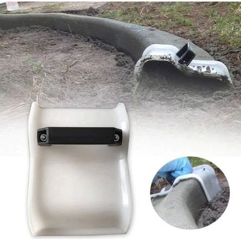 Plastering Trowel Construction Tools, Concrete Trowel Plastering Edging Trowel DIY Landscape Curb To (1/5)