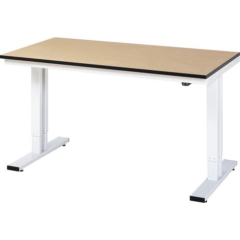 Établi adlatus RAU 300 réglable en hauteur électriquement Plan de travail MDF 1500 mm x 800 mm (1/4)
