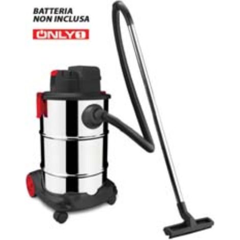 Aspirapolvere lt.20 a batteria 18v only1 1 pezzi Excel