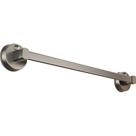 Toallero con ventosa para baño, toallero de pared con ventosa, 30 cm, gris. (1/5)
