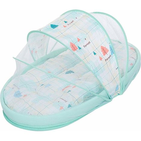 Baby Travel Bed, Portable Crib, Portable Travel Bassinet, Soft Breathable, Comfortable And Foldable Portable Baby Bed (1/5)